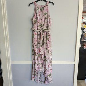 SNLY High Low Floral Dress, Size 14